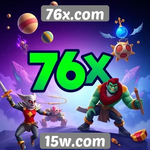 Plataforma de jogos 76x.com oferece diversidade de títulos